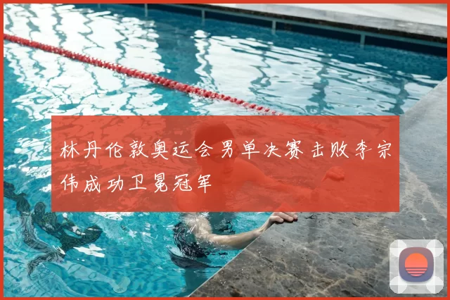 林丹伦敦奥运会男单决赛击败李宗伟成功卫冕冠军