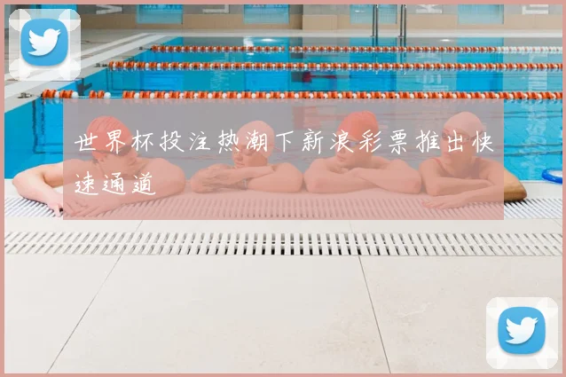世界杯投注热潮下新浪彩票推出快速通道